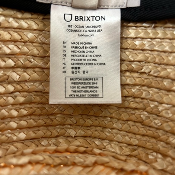 Brixton Joanna Straw Sun Hat - Picture 3 of 14